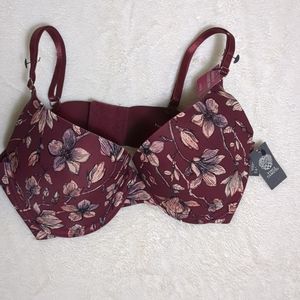 Vince Camuto Smooth T-shirt Bra Sz 34C Underwire Padded
